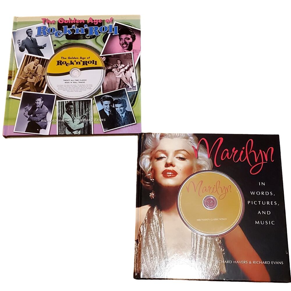 Marilyn In Words Pictures & Music 2011 & The Golden Age of Rock n Roll 2010 CD